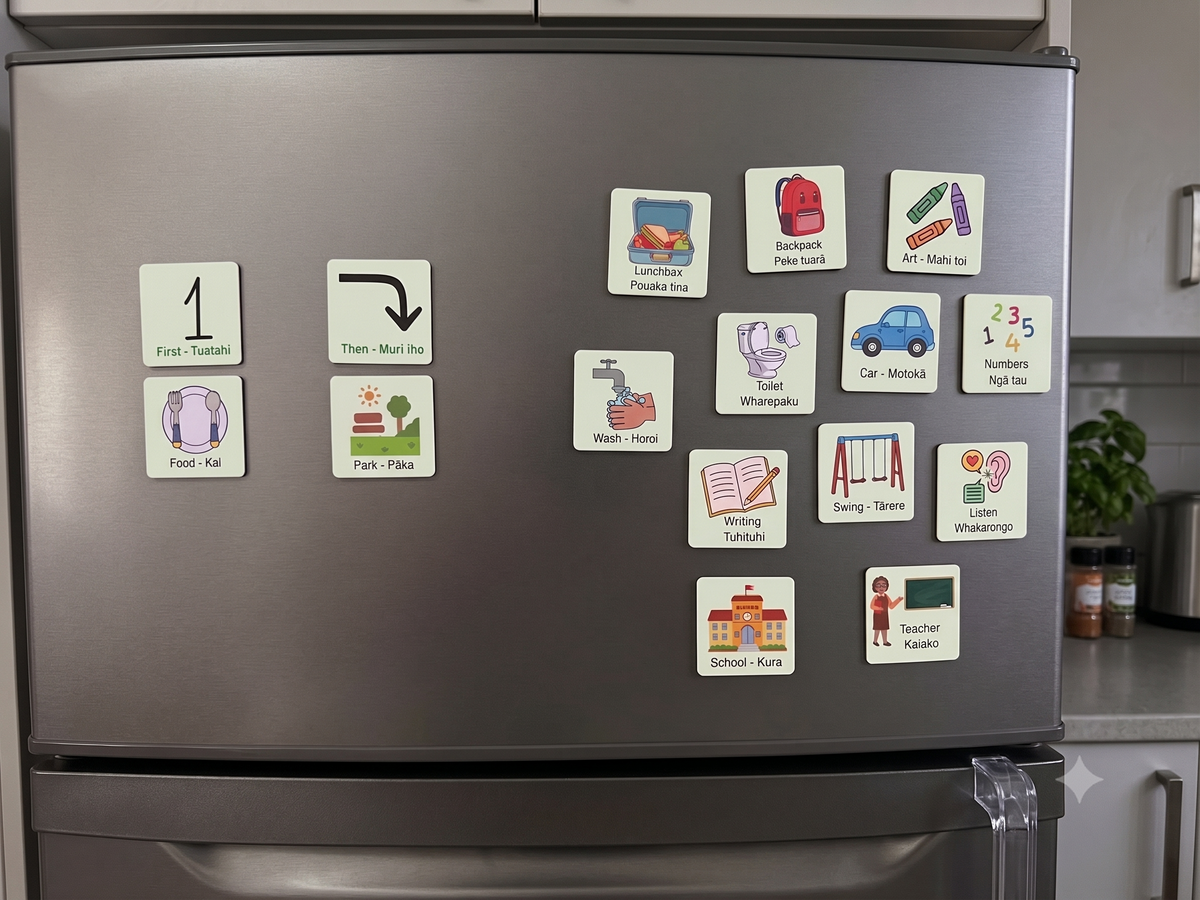 Coming soon - He Wātaka: Bilingual Visual Schedule Tiles for NZ Classrooms