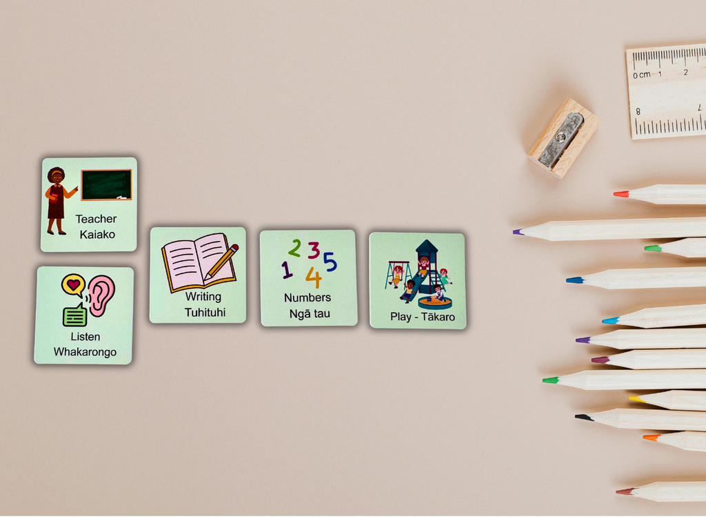 Coming soon - He Wātaka: Bilingual Visual Schedule Tiles for NZ Classrooms